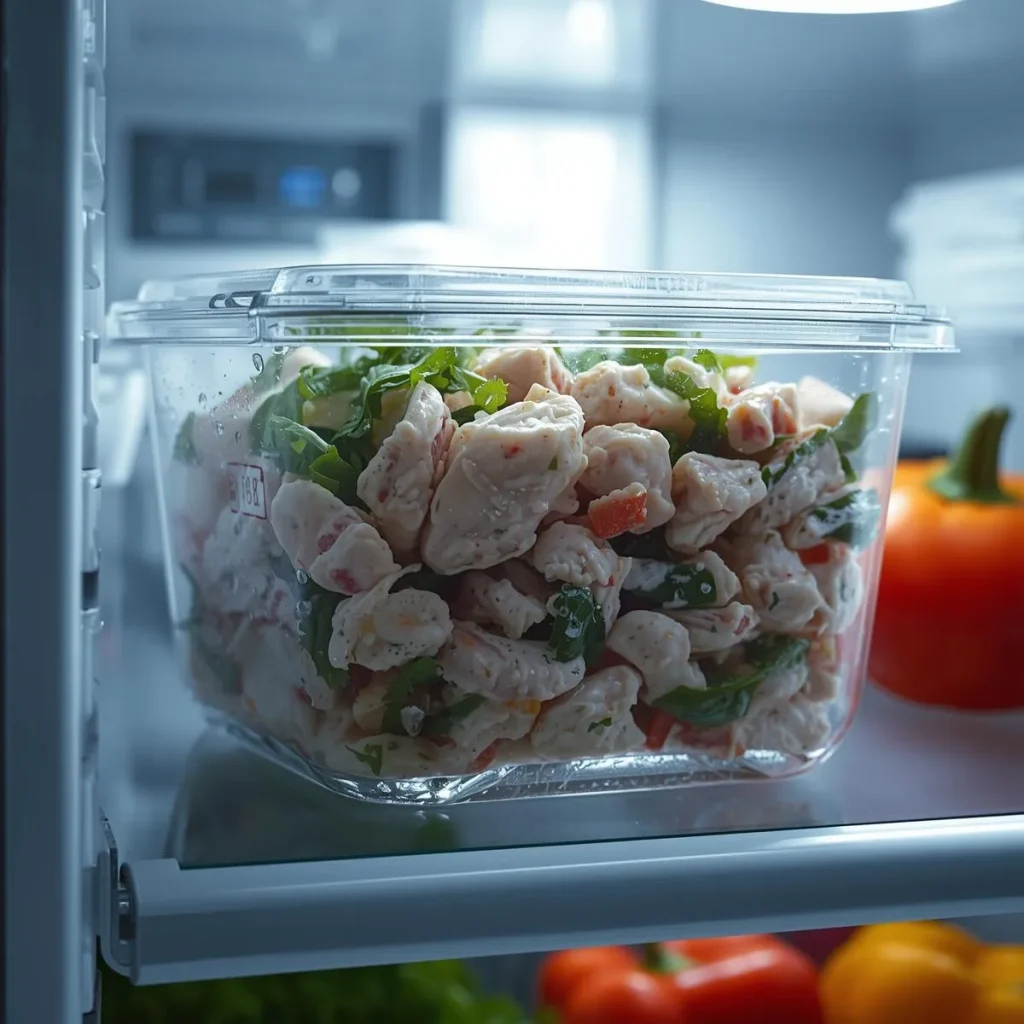 best chicken salad recipe freezing tip